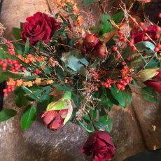 Winters amaryllisboeket